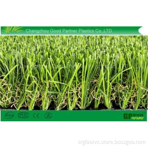 35mm C Shape Dtex 12000 Residential Artificial Turf for Hom